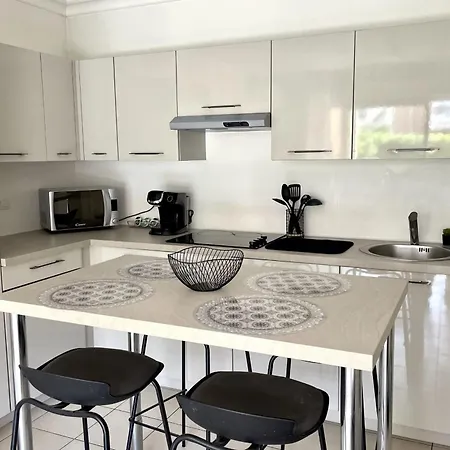 Studio With Swimming Pool Next To The Beach Διαμέρισμα Αντίμπ